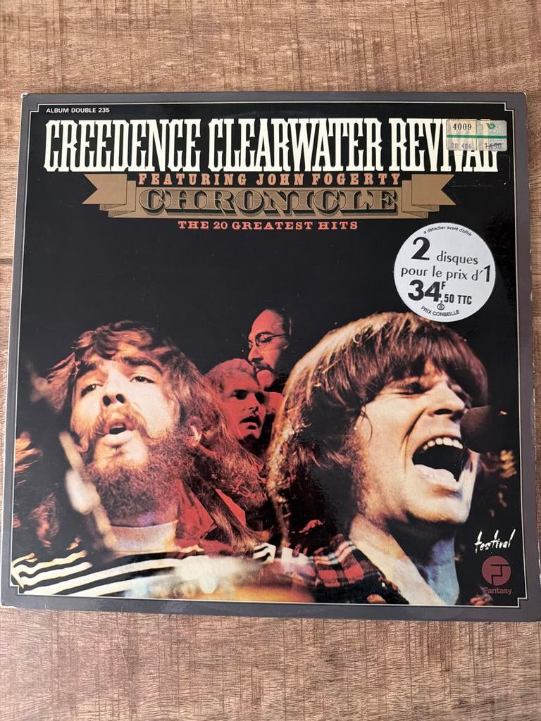 Creedence Clearwater Revival - Chronicle (20 Greatest Hits), Cd's en Dvd's, Vinyl | Rock, Ophalen, Gebruikt, 12 inch, Poprock