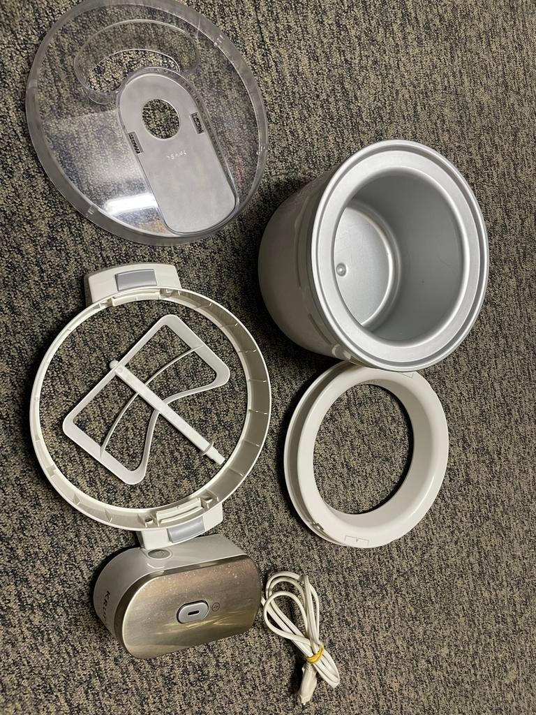 Krups Ijsmachine - Maak zelf heerlijk ijs!, Ophalen, Zo goed als nieuw, Koelelement