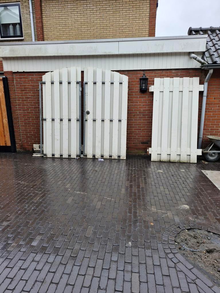 Topper teab schuttingdeuren, Tuin en Terras, Schuttingen, Ophalen, Hout, Minder dan 3 meter, 1 tot 2 meter