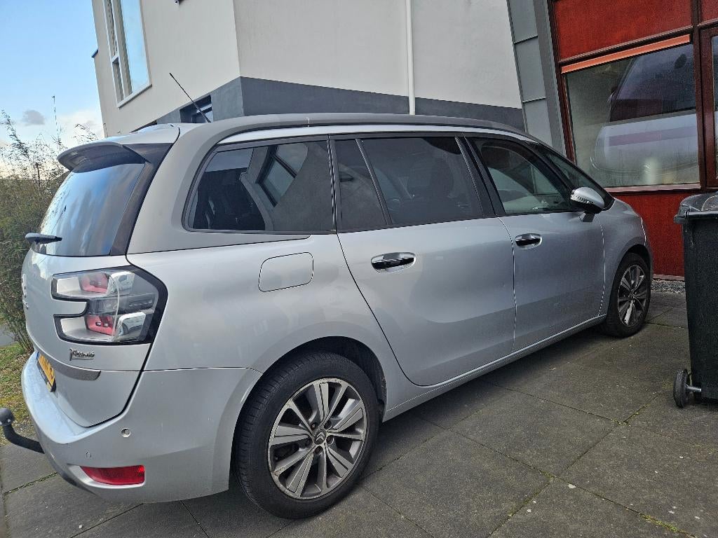 Citroën C4 (Grand) Picasso 1.6 E-hdi 2014 Grijs 7 persoons, Auto's, Voorwielaandrijving, Euro 5, 7 stoelen, C4 (Grand) Picasso