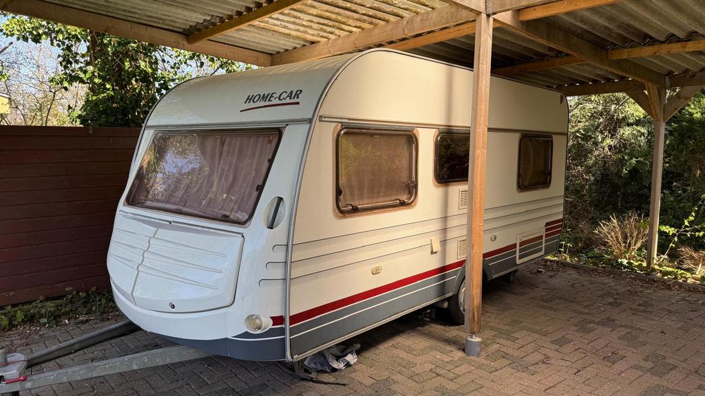 Caravan Home-Car Racer 45 Spirit, Caravans en Kamperen, Home-car, Vast bed, Rondzit, Disselslot