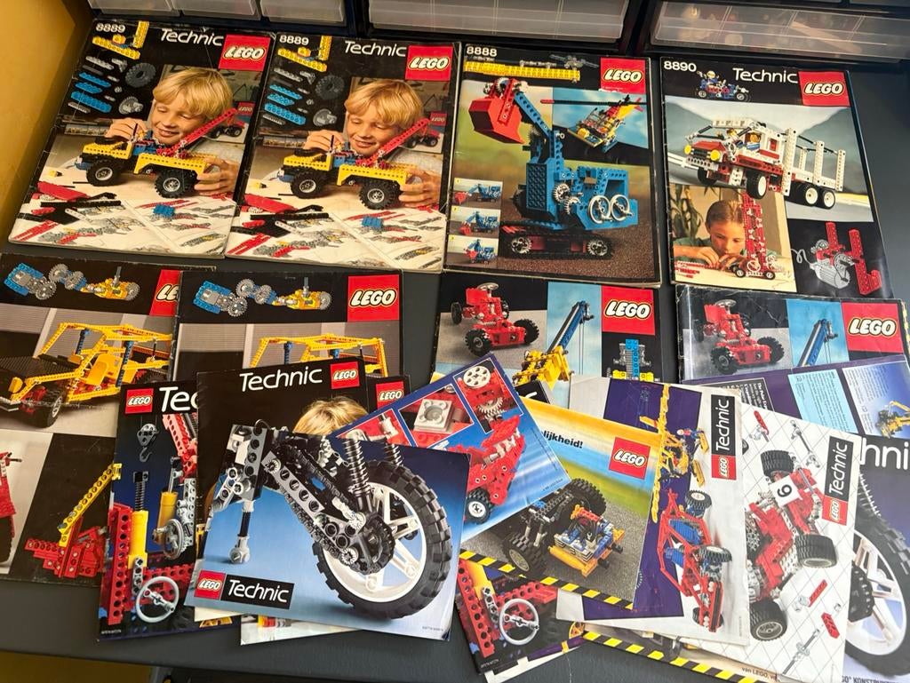 Partij lego ideeën boeken, Lego, Lego, Verzenden, Zo goed als nieuw