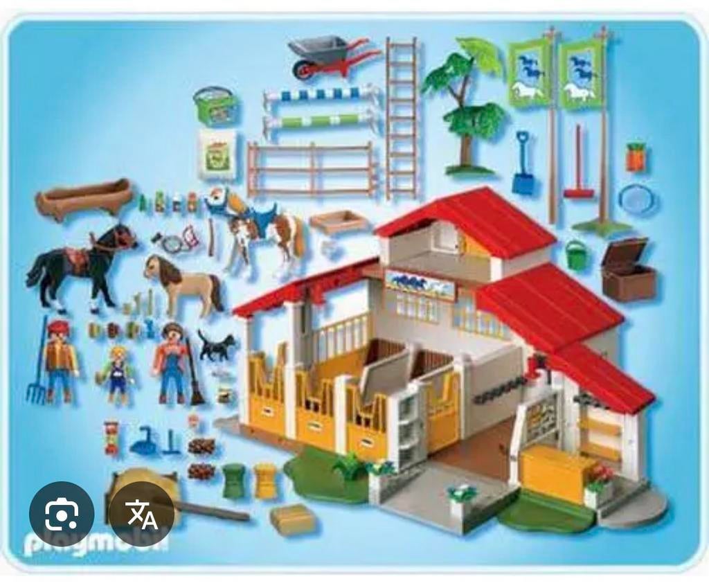 Doos vol playmobiel, Kinderen en Baby's, Speelgoed | Playmobil, Ophalen of Verzenden, Zo goed als nieuw