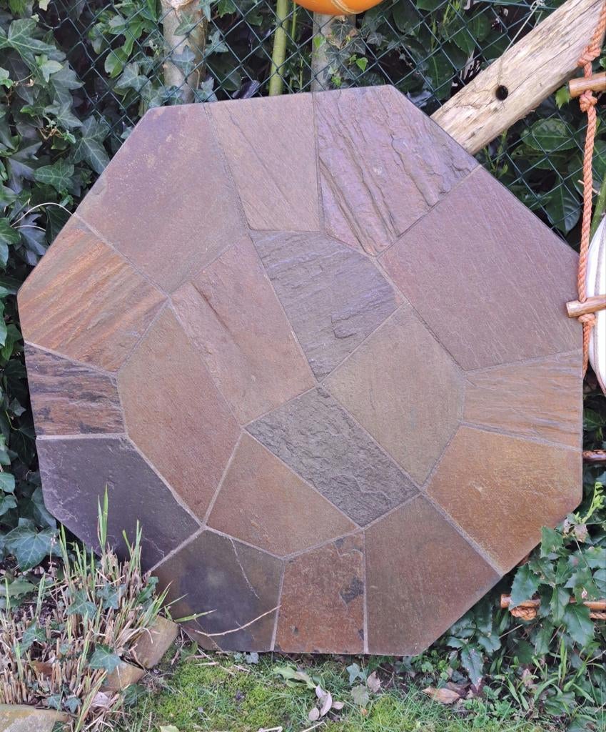 Salontafelblad/vuurplaats leisteen/beton, Ophalen, Overige materialen, Overige vormen, Minder dan 50 cm