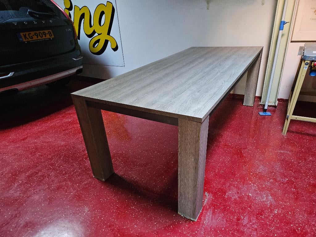 Eetkamer tafel, Ophalen, Gebruikt, 200 cm of meer, 50 tot 100 cm