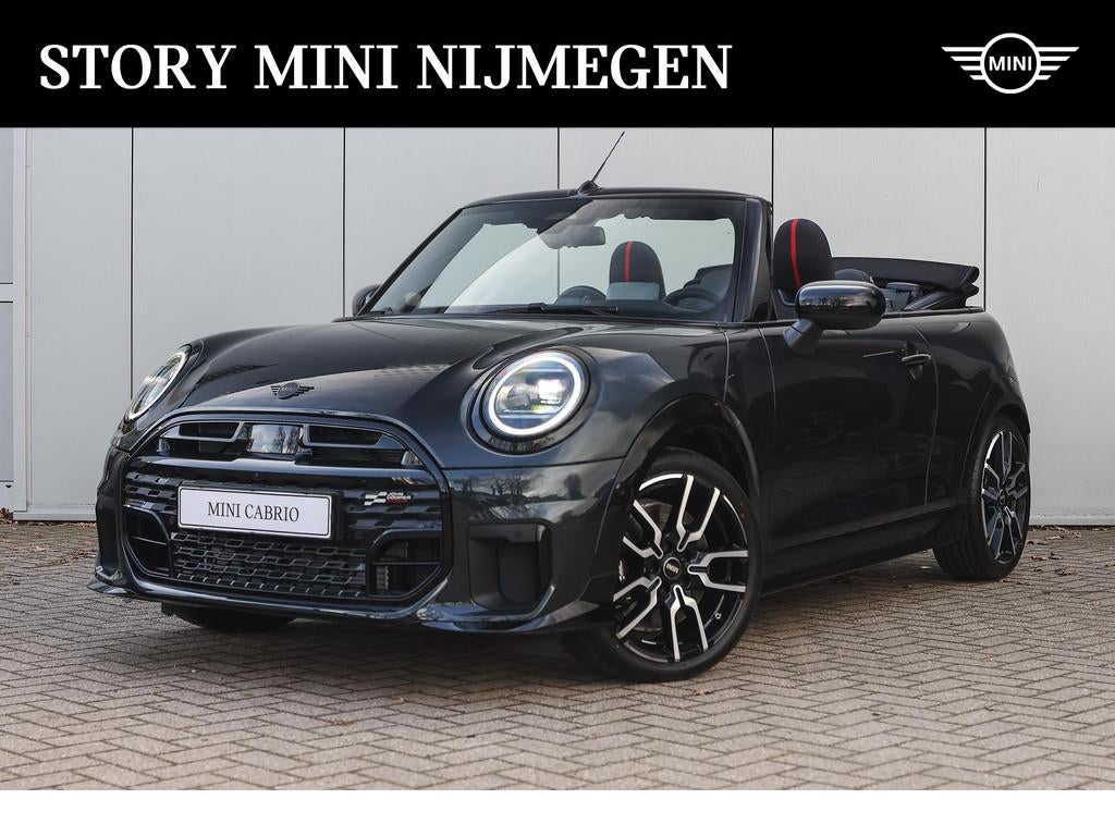 MINI Cabrio S Automaat / John Cooper Works / Pakket XL / 18", 1998 cc, 15 km/l, Zwart, 4 cilinders