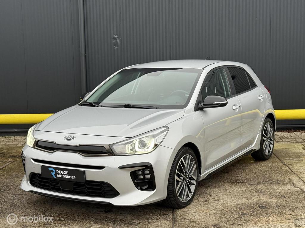 Kia Rio 1.0 T-GDi MHEV GT-Line AUTOMAAT | TOPSTAAT |, Auto's, Kia, Gebruikt, Bedrijf, 3 cilinders, Rio