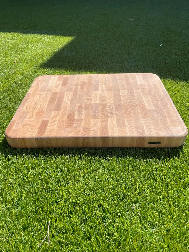 Robuuste Butler snijplank van beukenhout, Hout, Snij-/serveerplank, M, Ophalen of Verzenden