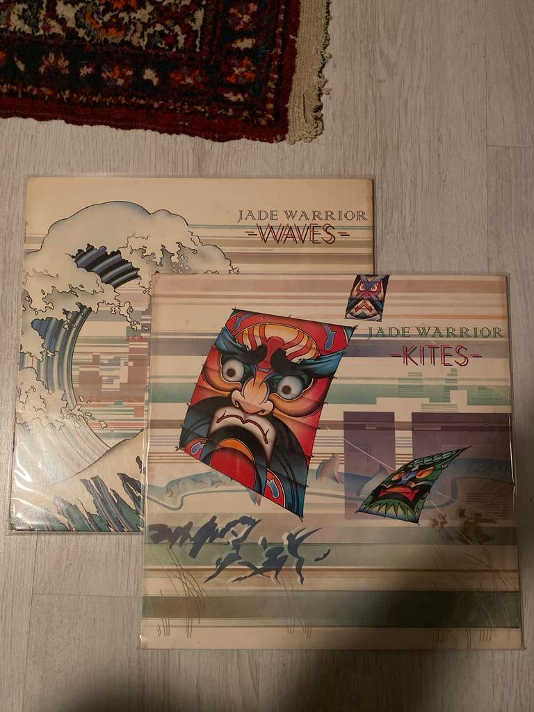 Jade Warrior - Waves & Kites LP's, Ophalen of Verzenden, Gebruikt, 12 inch
