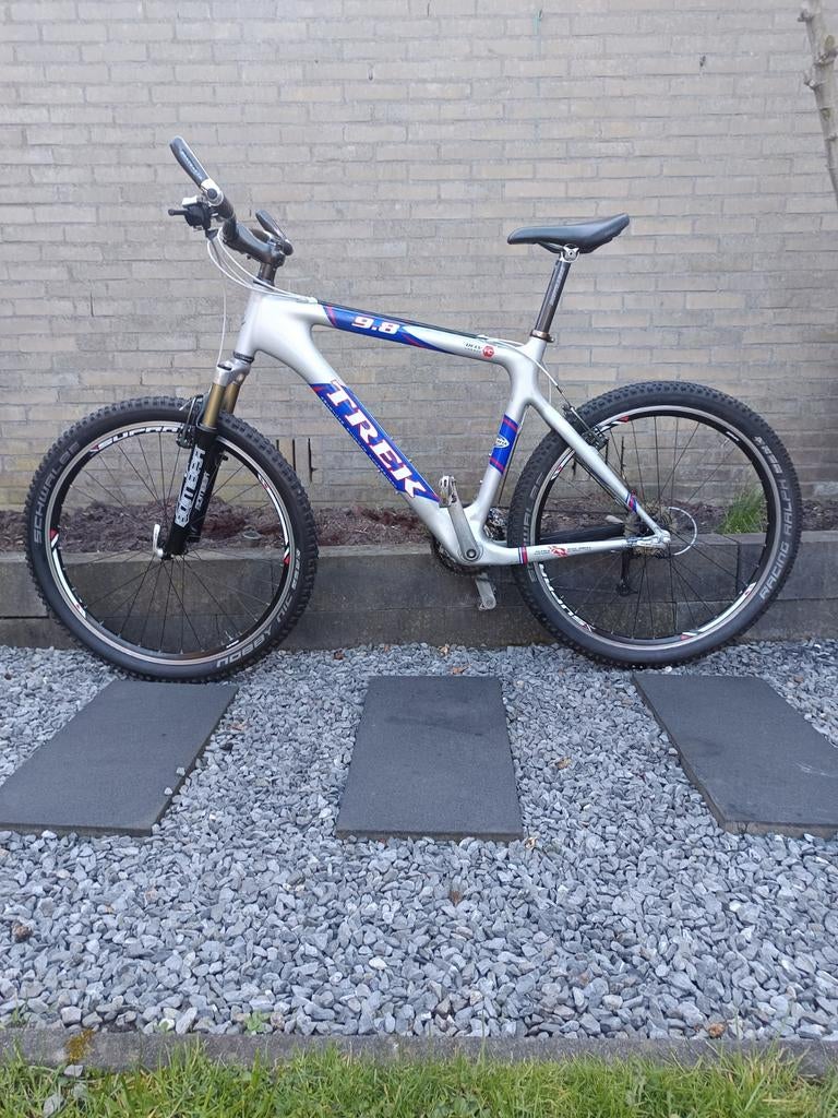 Trek 9.8 full carbon mountainbike MTB 26 inch fiets bike, Fietsen en Brommers, Ophalen, Zo goed als nieuw, 26 inch of meer