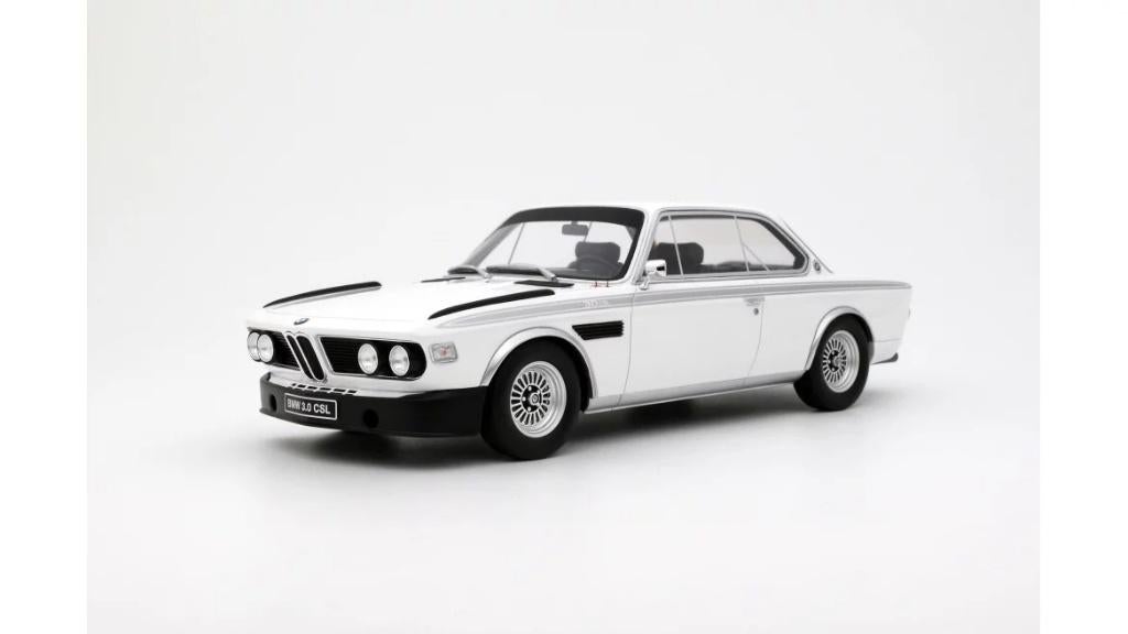 BMW 3,0 CSL Chamonix White 1972 - 1:18 - OttOmobile, OttOMobile, Rue de L' Ecusson 2, 56120 Josselin France, Nieuw, Ophalen of Verzenden