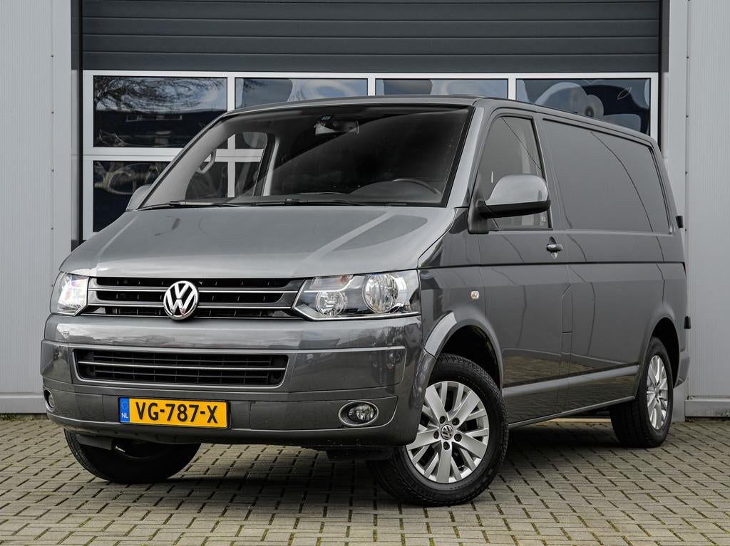 Volkswagen Transporter 2.0 TDI L1H1 DC Comfortline | 1ste ei, Euro 5, Stof, Gebruikt, Zwart