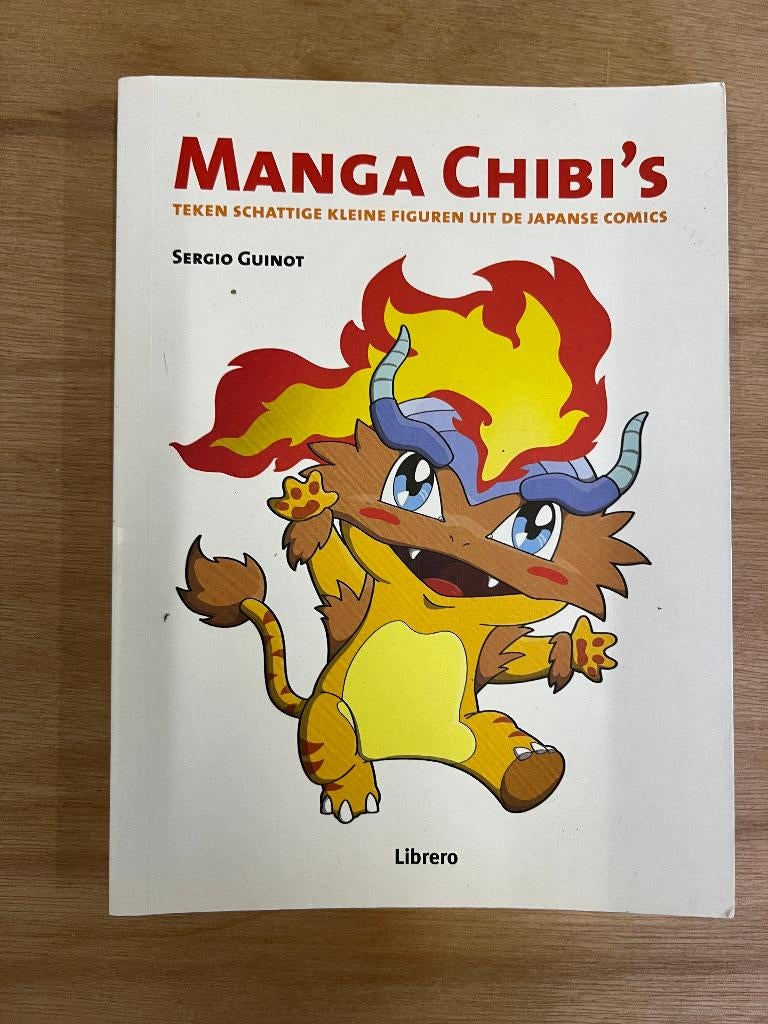 boek:  Manga Chibi's, Sergio Guinot, Ophalen of Verzenden, Zo goed als nieuw, Tekenen en Schilderen, Sergio Guinot