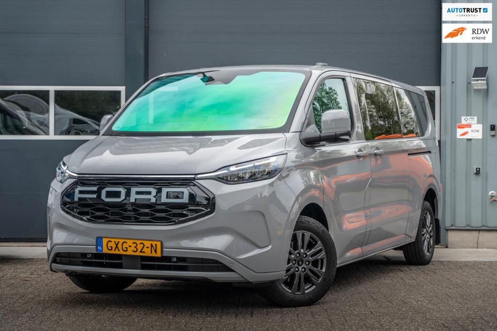 Ford TRANSIT CUSTOM 340 2.5 PHEV L2H1 Limited, RUIM, ZUINIG, Auto's, Adaptive Cruise Control, 77 km/l, Gebruikt, Euro 6