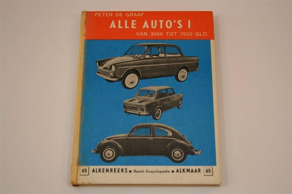 Alle Auto's I [1962] — Alkenreeks — F3000-F7000, Boeken, Ophalen of Verzenden, Gelezen, Algemeen