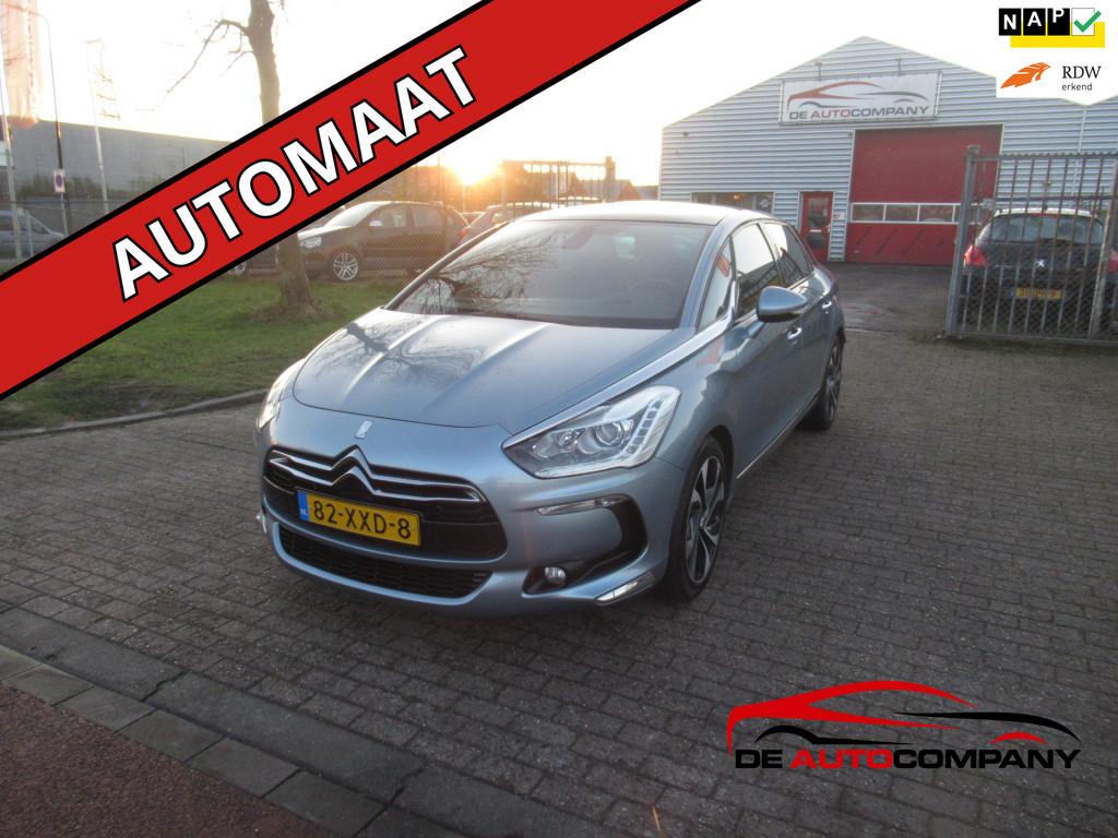 Citroen DS5 1.6 THP So Chic - Zeer nette auto, Auto's, Gebruikt, Blauw, Parkeersensor, 1598 cc
