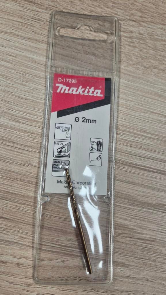 Makita boor 2mm D-17295, Ophalen of Verzenden