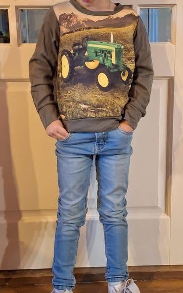 Gave tractor sweatshirt 116, Ophalen of Verzenden, Nieuw, Jongen of Meisje, Shirt of Longsleeve