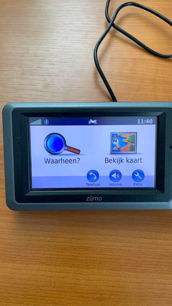 Garmin Zumo 660 Motorfiets Navigatiesysteem met Accessoires, Auto diversen, Ophalen of Verzenden, Gebruikt