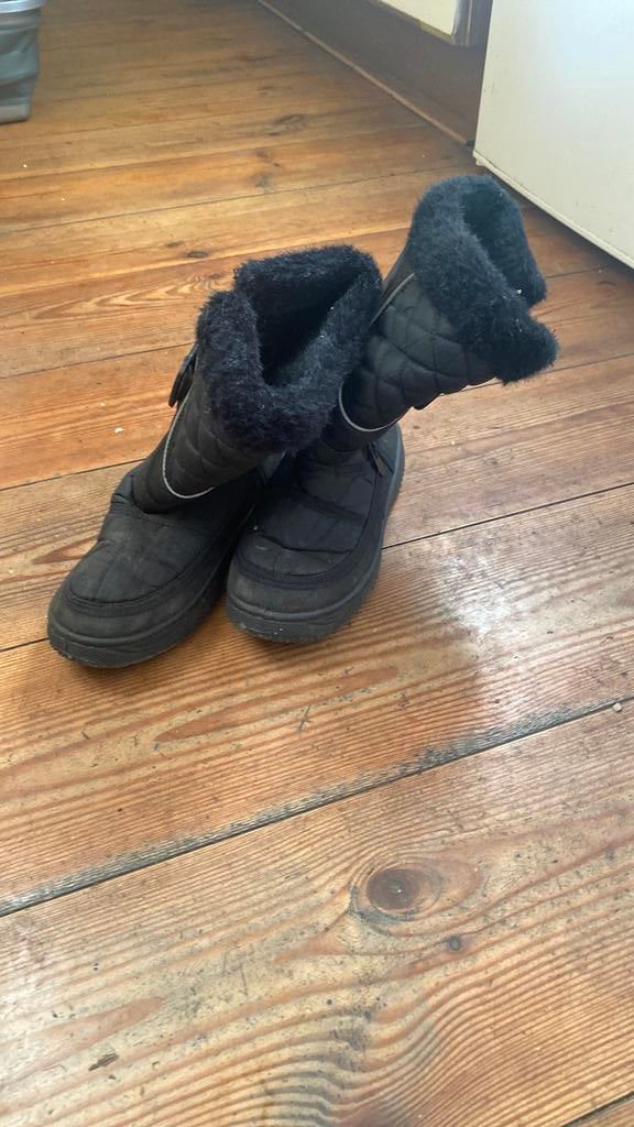 Zgan snowboots sneeuwschoenen maat 38 zwart, Sport en Fitness, Skiën en Langlaufen, Overige merken, 100 tot 140 cm, Snowboots