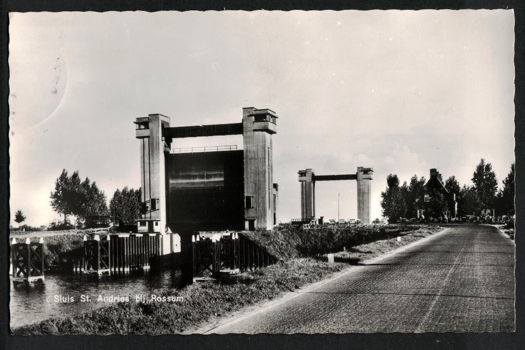 Rossum, Sluis St. Andries. 1967., Ophalen of Verzenden, 1960 tot 1980, Gelopen, Gelderland
