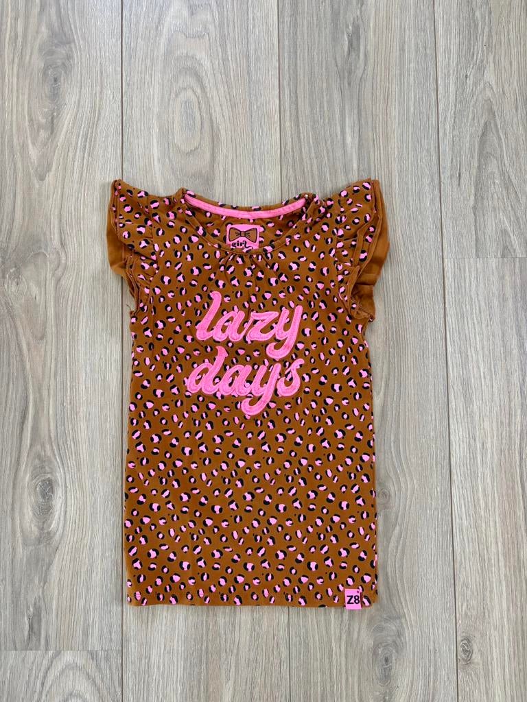 Z8 shirtje - maat 128, Kinderen en Baby's, Ophalen of Verzenden, Zo goed als nieuw, Meisje, Shirt of Longsleeve