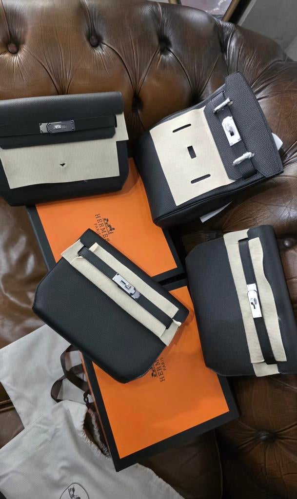 HERMES, 30 cm of meer, Zwart, Minder dan 35 cm, Ophalen of Verzenden