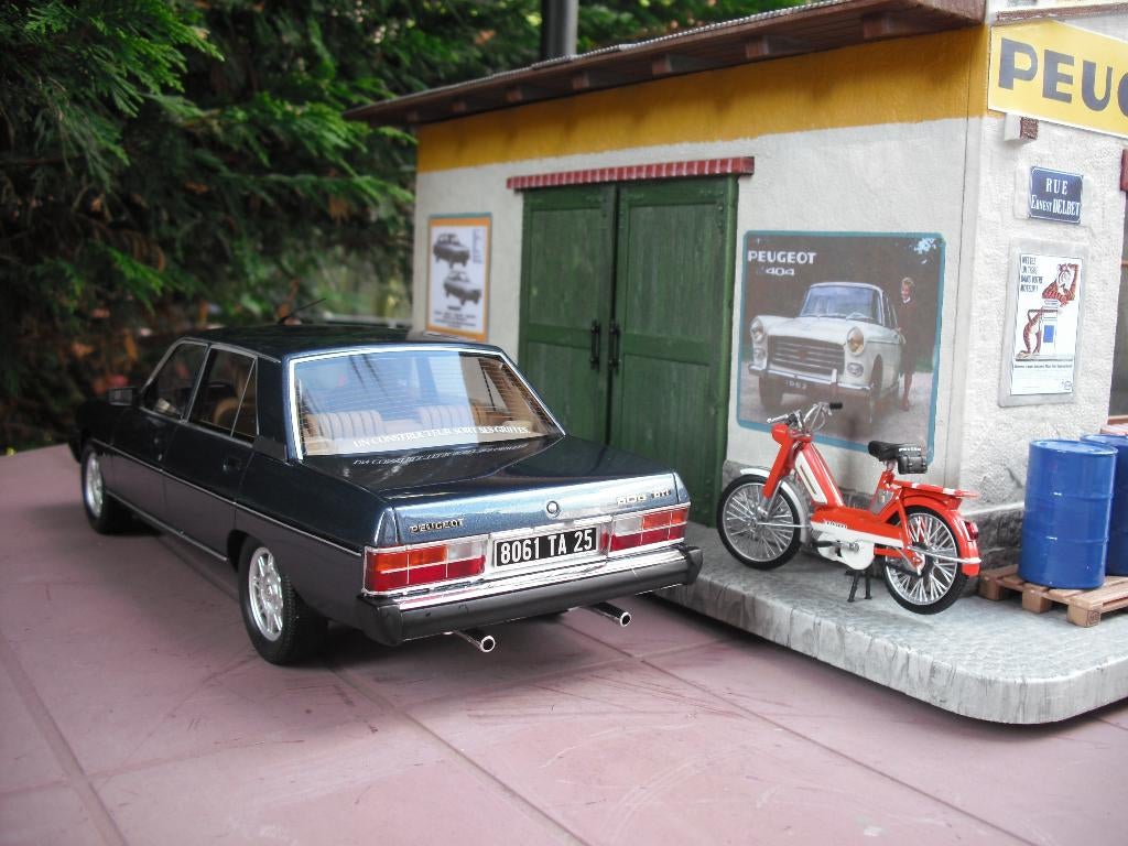 Peugeot 103 L 1972 brommer cyclomoteur 104 1976 Mobylette, Ophalen of Verzenden, Nieuw, Auto, Norev