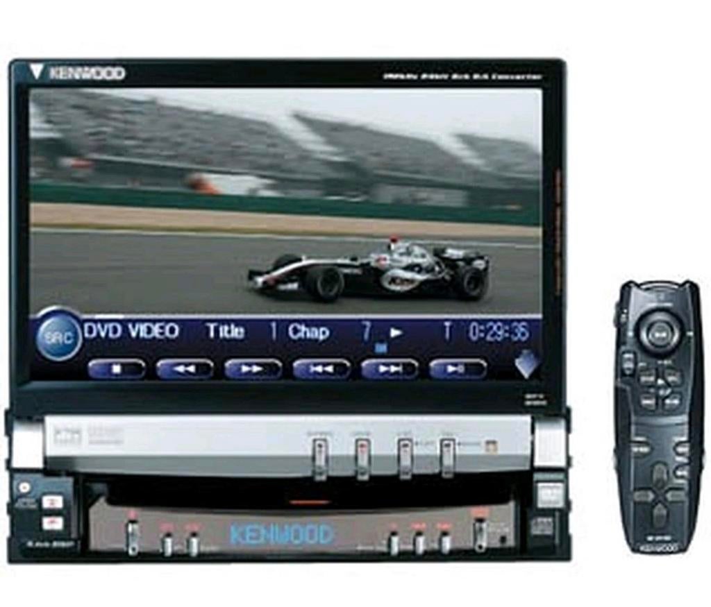 Kenwood KVT-920DVD Klapscherm met DVD, Navigatie & iPod, Auto diversen, Ophalen of Verzenden