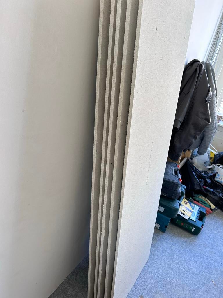 GRATIS!! 5 Fermacell platen, Doe-het-zelf en Verbouw, Platen en Panelen, Ophalen, Nieuw