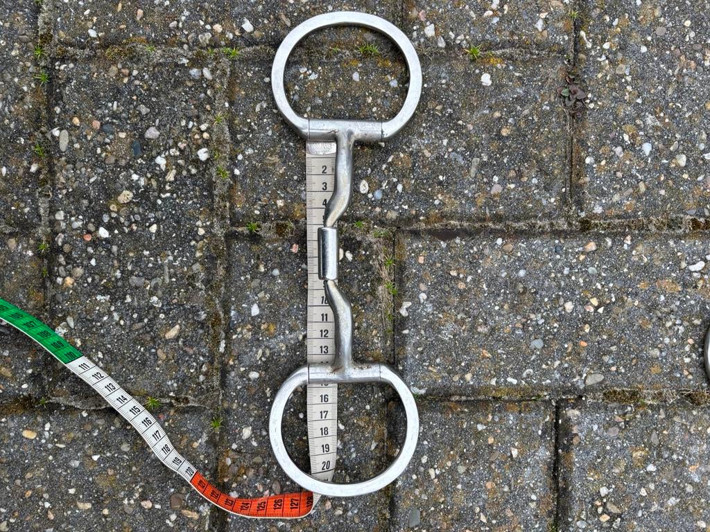 Myler bit bustrens tongboog 13,5cm, Dieren en Toebehoren, Ophalen of Verzenden, Gebruikt, Springen