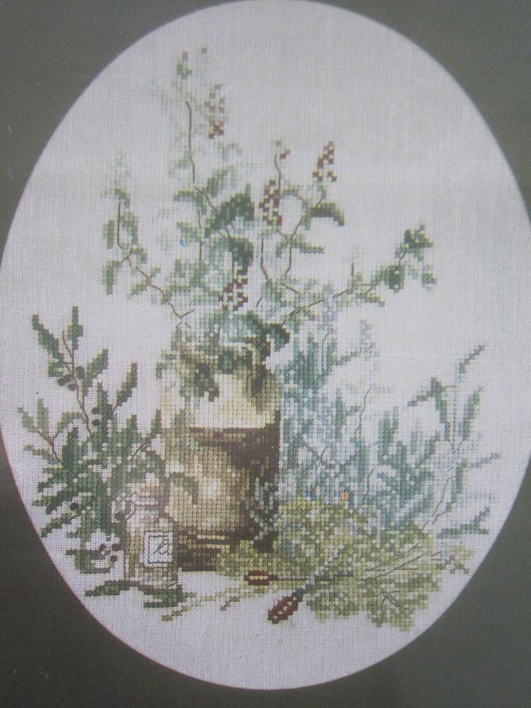 Borduurpatroon Lanarte Kruiden, Ophalen of Verzenden, Zo goed als nieuw, Handborduren, Patroon