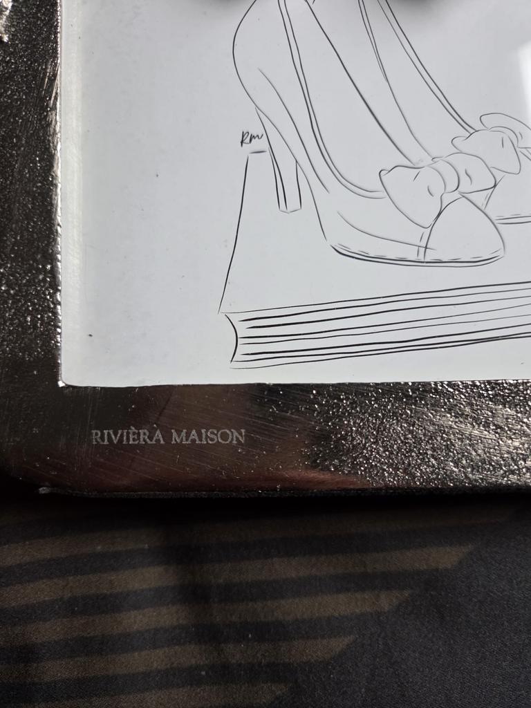 Riviera Maison fotolijst handbagage, Minder dan 50 cm, Metaal of Aluminium, Ophalen of Verzenden, Zo goed als nieuw