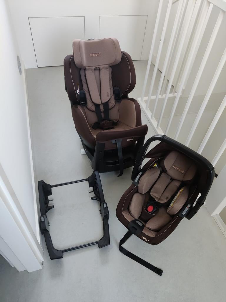 Recaro Zero.1 Autostoel met Isofix - Bruin, Ophalen, Zo goed als nieuw, Overige merken, Isofix