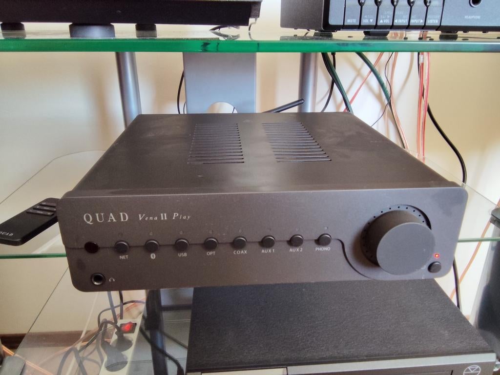 Quad Vena II Play Versterker en Netwerkspeler, Overige merken, Ophalen of Verzenden, Zo goed als nieuw, 60 tot 120 watt