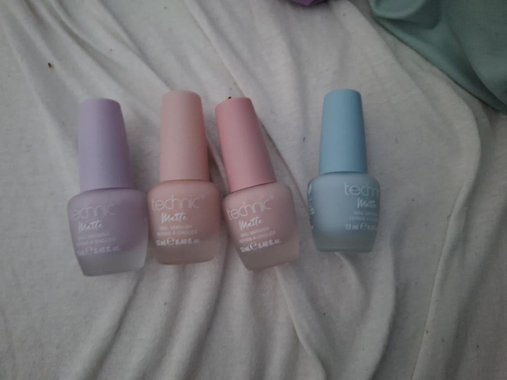 Mat kleurige nagellak, Verzenden, Paars, Nieuw, Handen en Nagels