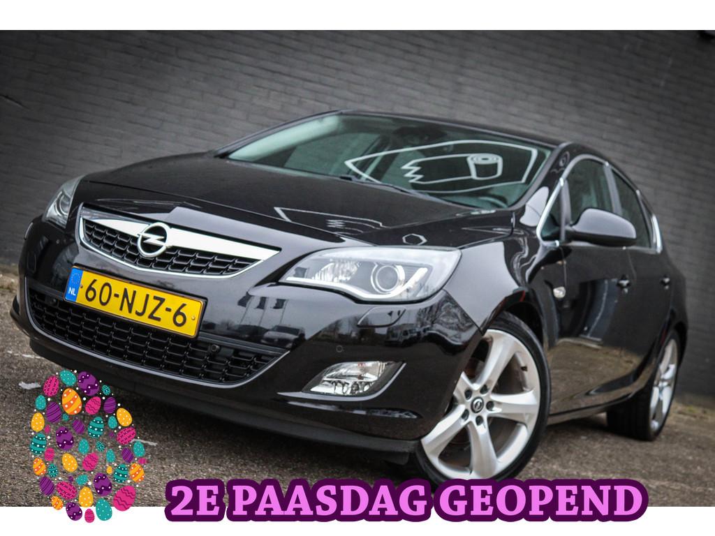 Opel Astra 1.6 Turbo Sport Paasprijs 7.450,- (bj 2010), Voorwielaandrijving, Euro 5, Gebruikt, Zwart