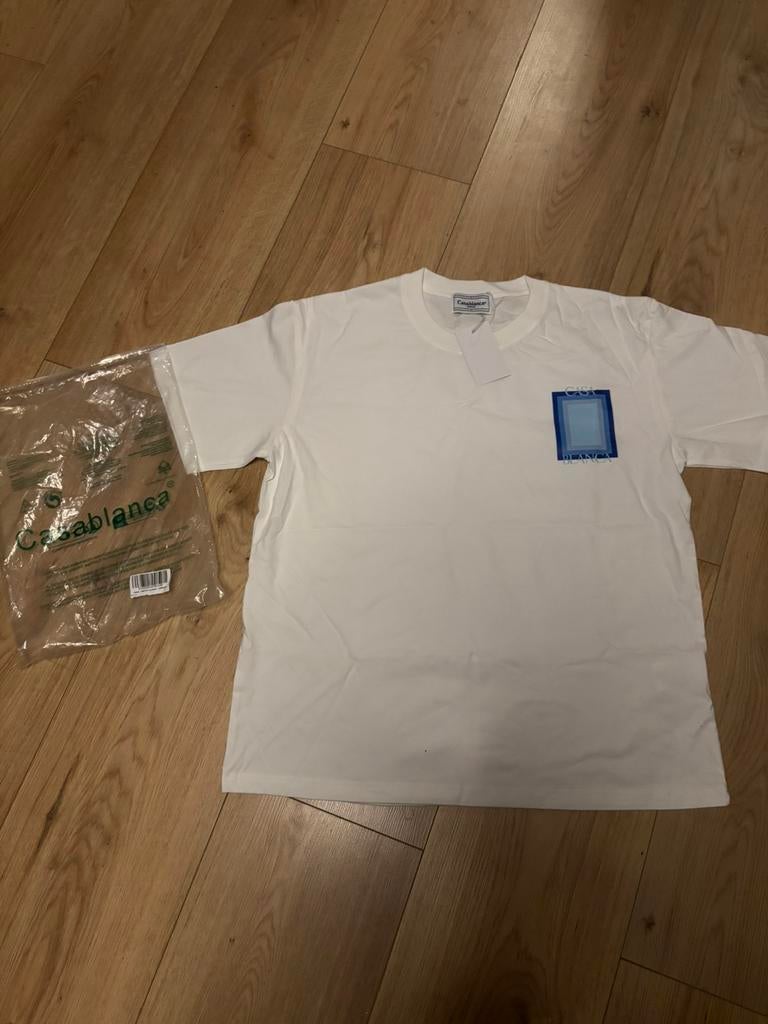 Casablanca t shirt wit, Kleding | Heren, T-shirts, Ophalen of Verzenden, Zo goed als nieuw