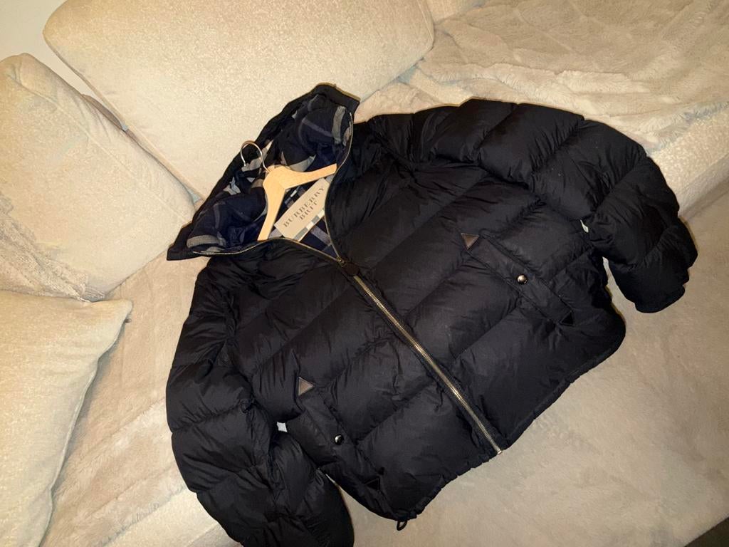Burberry winterjas/bodywarmer maat M Origineel Factuur, Ophalen, Zo goed als nieuw, Zwart
