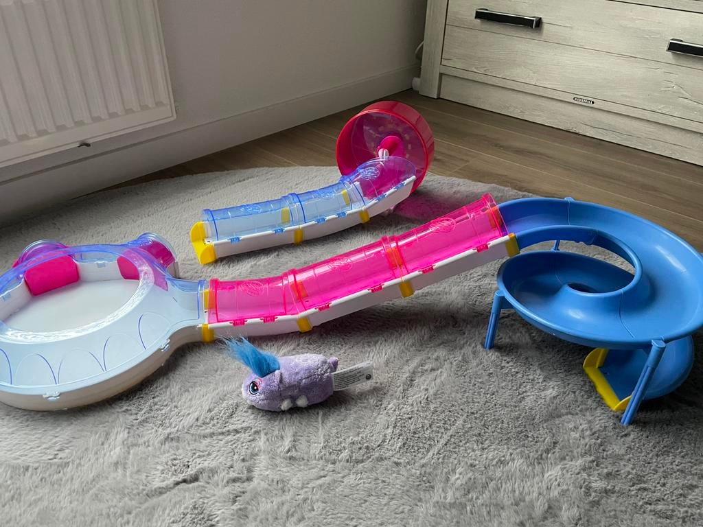GRATIS: Zhu zhu pets baan hamsterbaan speelgoed kind, Ophalen, Zo goed als nieuw, Jongen of Meisje