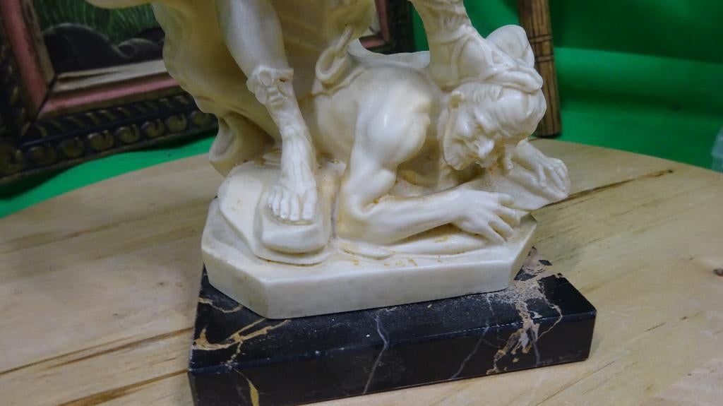 beeld, Ophalen of Verzenden, Beeld, Europa, Gemerkt