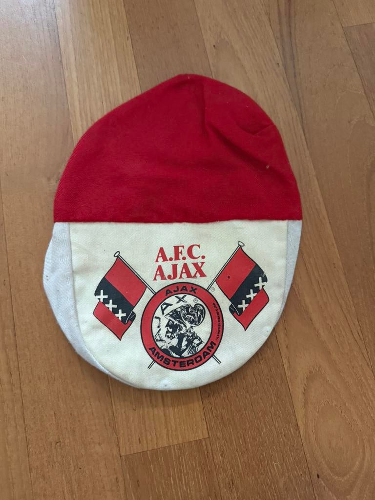 Ajax platte pet, Ophalen of Verzenden, Zo goed als nieuw, Ajax