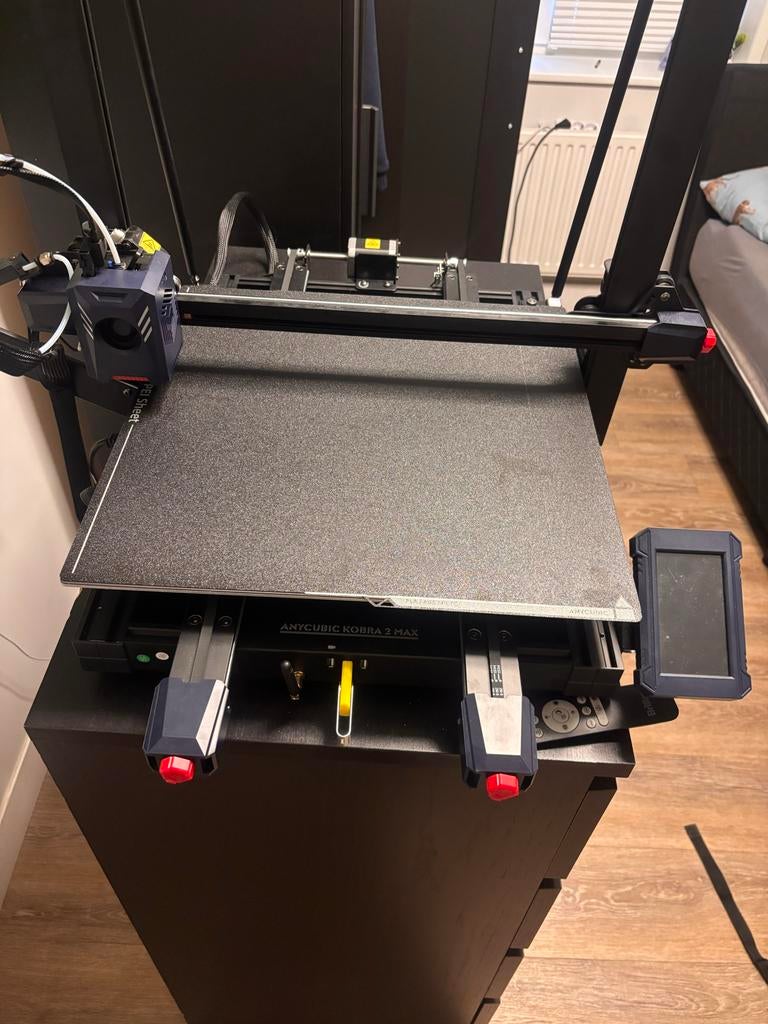 Anycubic Kobra 2 Max 3D-printer met dubbelzijdige printplaat, Ophalen of Verzenden, Zo goed als nieuw