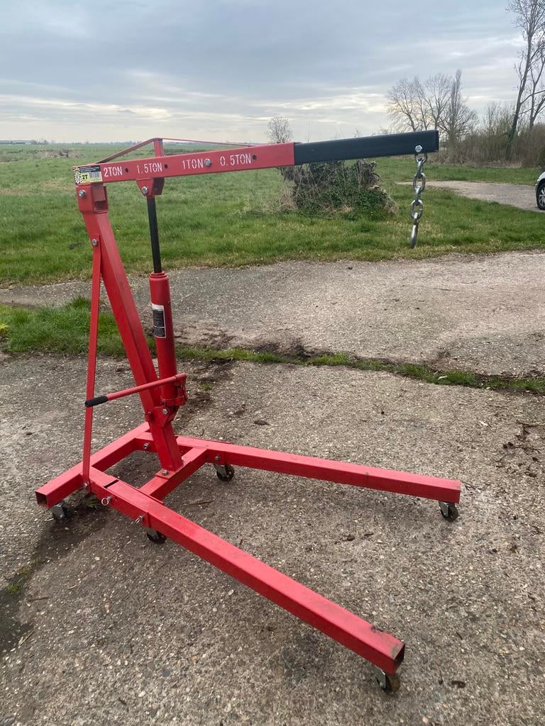 Benson motorkraan 2.0 ton, Ophalen, Gebruikt