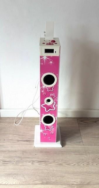 Big ben Karaoke Toren met Luidspeakers, Ophalen, Gebruikt, Complete set