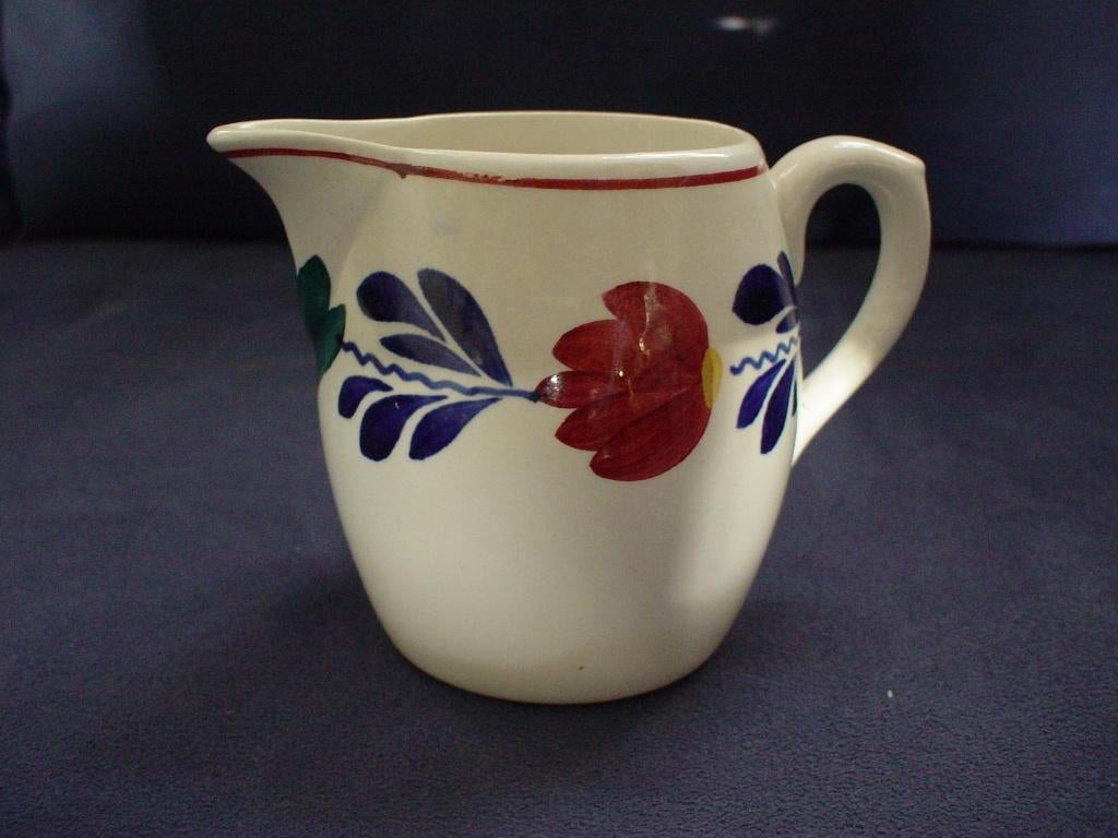 Boerenbont melkkannetje 483a Societe ceramique, Huis en Inrichting, Overige typen, Ophalen of Verzenden, Zo goed als nieuw, Aardewerk