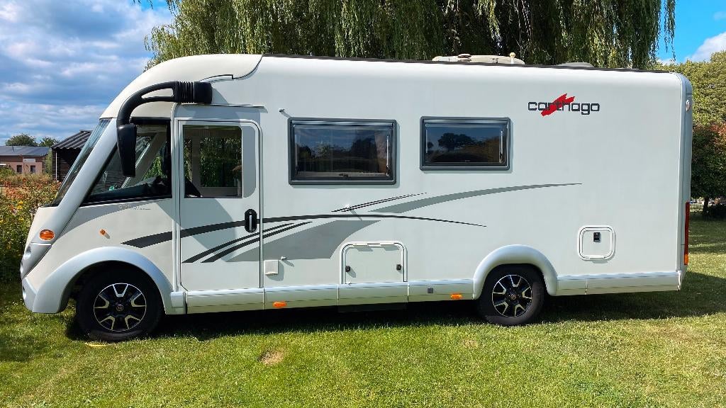 Camper Carthago Chic C-line I 4.2F, bouwjaar 2011, 60000km, Caravans en Kamperen, Campers, Integraal, Luifel, Ringverwarming, Fiat