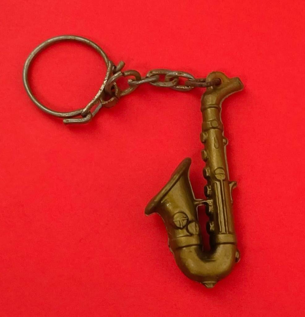 Saxofoon sleutelhanger, Ophalen of Verzenden, Zo goed als nieuw, Overige typen