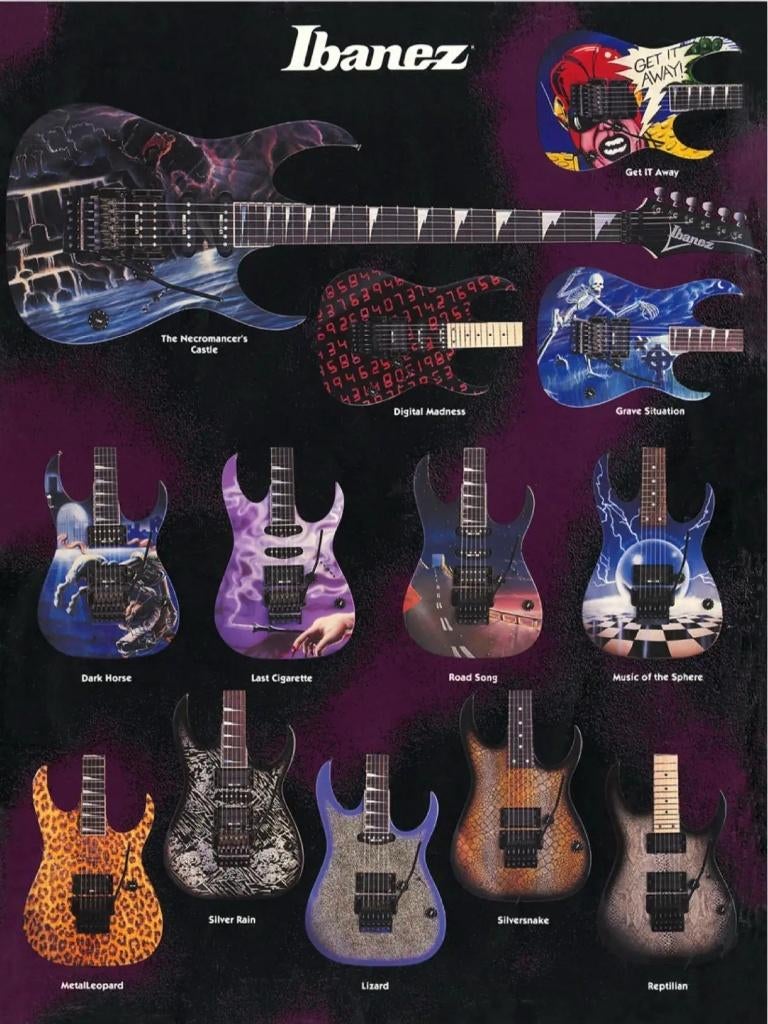 Ibanez Usa Custom Series, Ophalen, Gebruikt, Solid body, Ibanez