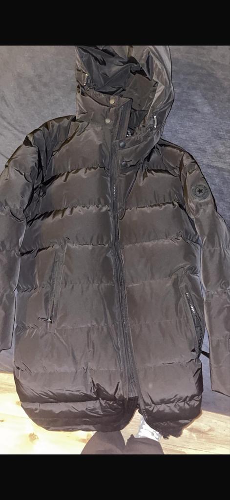 Airforce dames jas, Kleding | Dames, Jassen | Winter, Ophalen of Verzenden, Zo goed als nieuw, Maat 46/48 (XL) of groter, Zwart